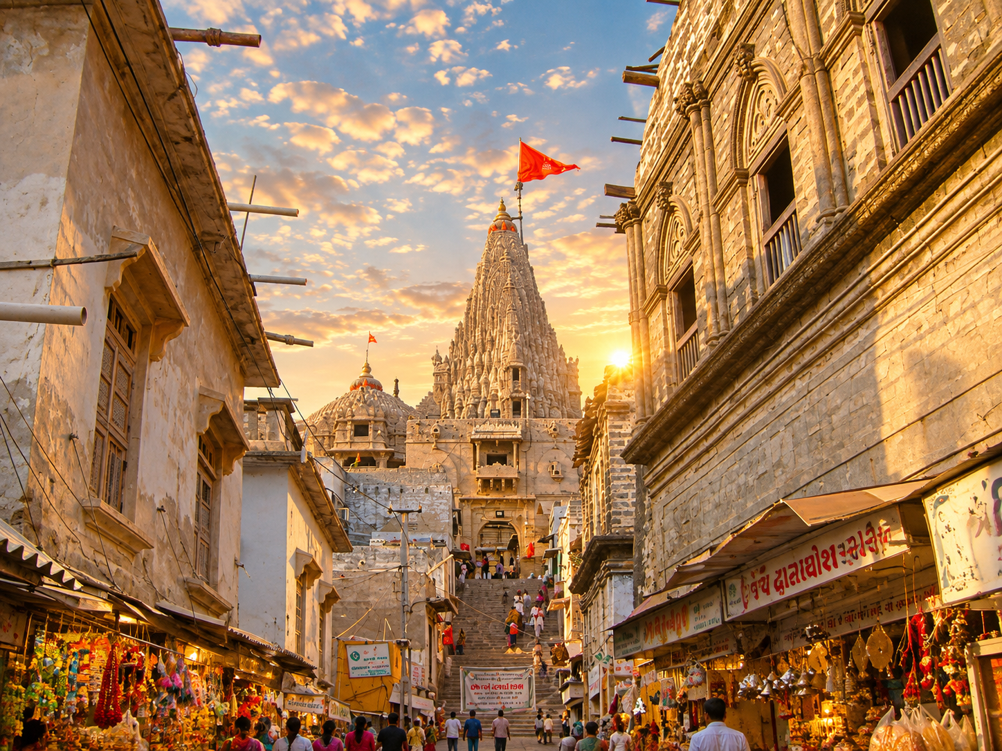 Dwarka, taxi from Talala Gir by The GIR Tours & Travels