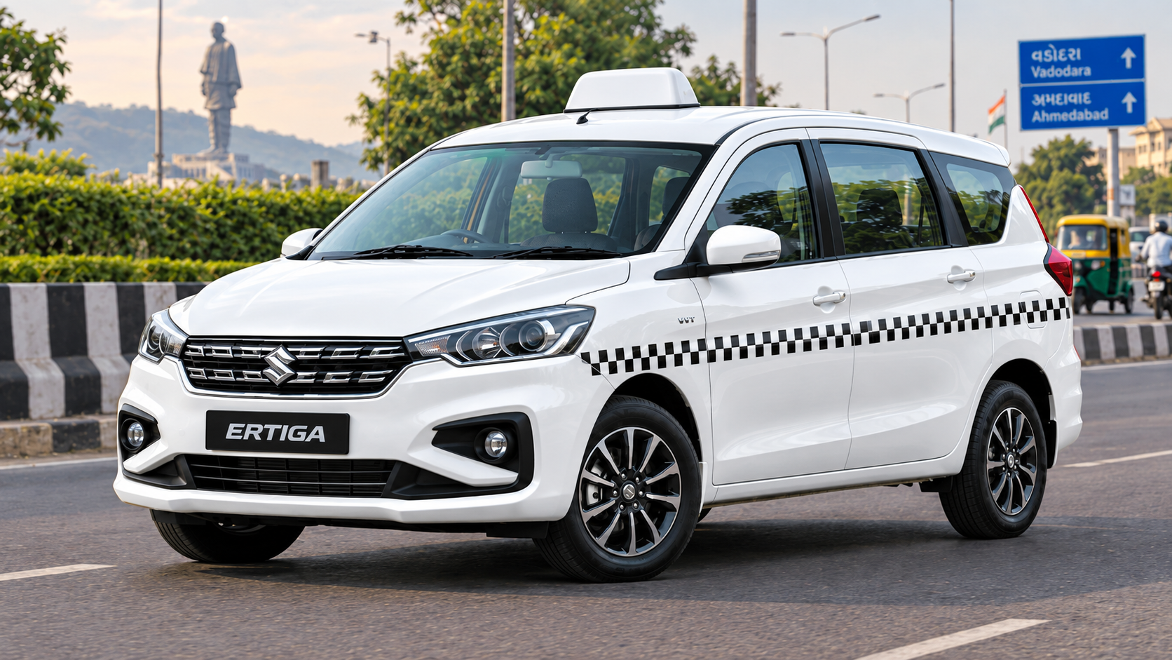 Ertiga (Maruti Ertiga) – Family taxi in Gujarat